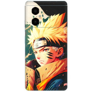 POCO Phone Skins (All Models) - New Naruto - 3D Embossed Finish (L-148) Poco M4 (5G)