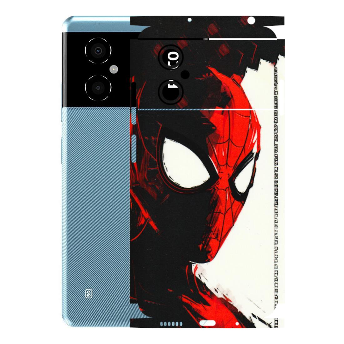 POCO Phone Skins (All Models) - Spiderman Killer Face - 3D Embossed Finish (L-17) Poco M4 (5G)
