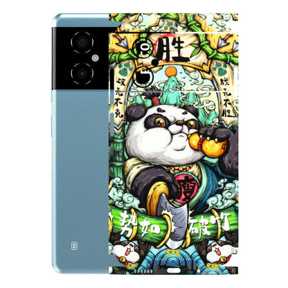 POCO Phone Skins (All Models) - Royal Rich Panda - 3D Embossed Finish (L-170) Poco M4 (5G)