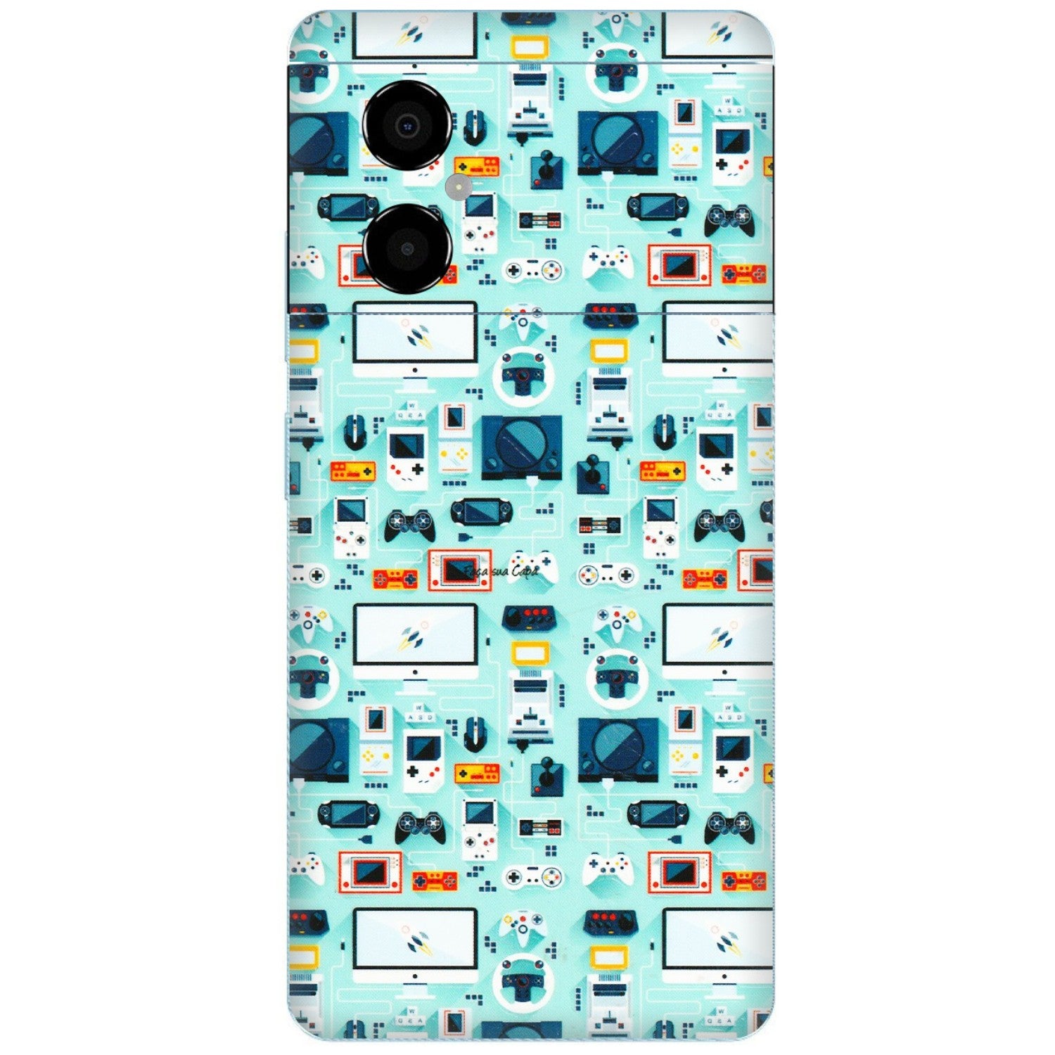 POCO Phone Skins (All Models) - Gadgets Doodle - 3D Embossed Finish (L-184) Poco M4 (5G)