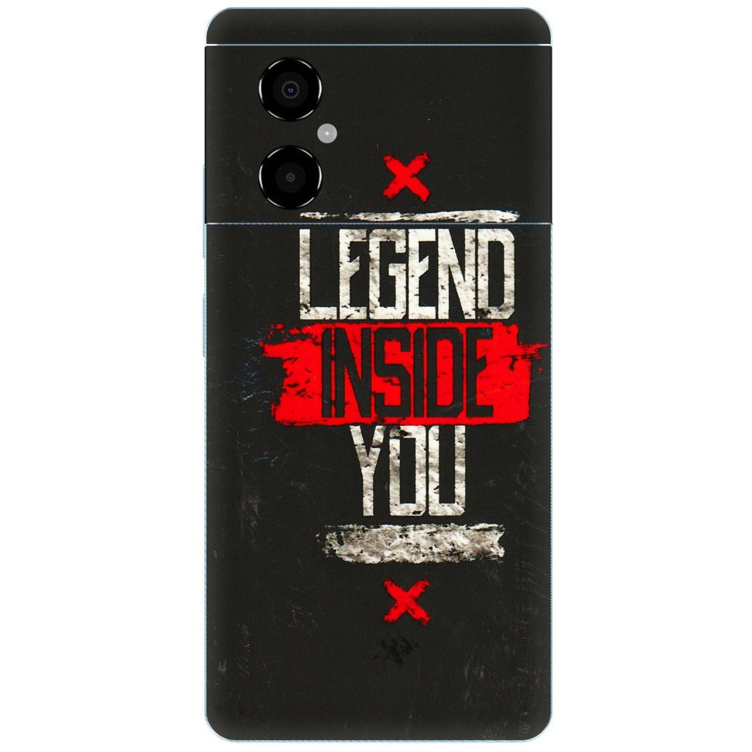 POCO Phone Skins (All Models) - Legend Inside You - 3D Embossed Finish (L-186) Poco M4 (5G)