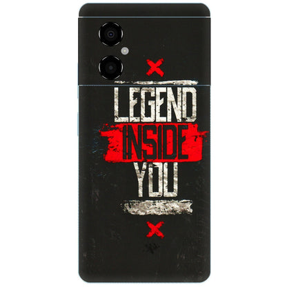 POCO Phone Skins (All Models) - Legend Inside You - 3D Embossed Finish (L-186) Poco M4 (5G)