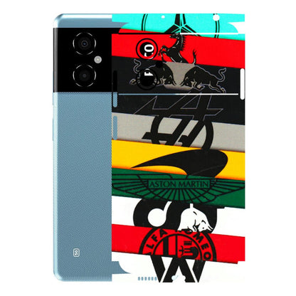 POCO Phone Skins (All Models) - Multi Designer Brands - 3D Embossed Finish (L-187) Poco M4 (5G)