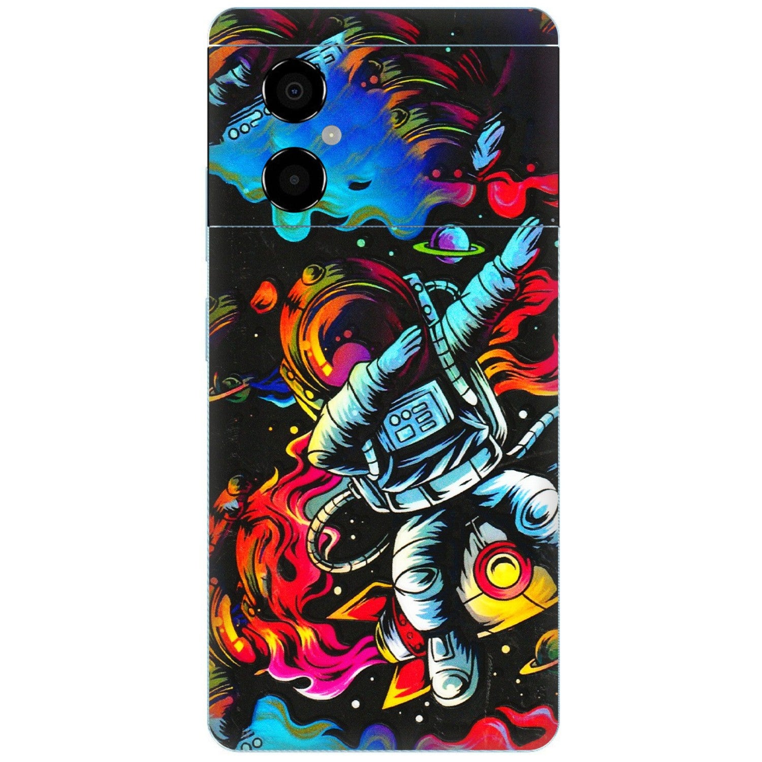 POCO Phone Skins (All Models) - Astronaut Dope - 3D Embossed Finish (L-191) Poco M4 (5G)