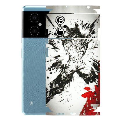 POCO Phone Skins (All Models) - DBZ - 3D Embossed Finish (L-206) Poco M4 (5G)
