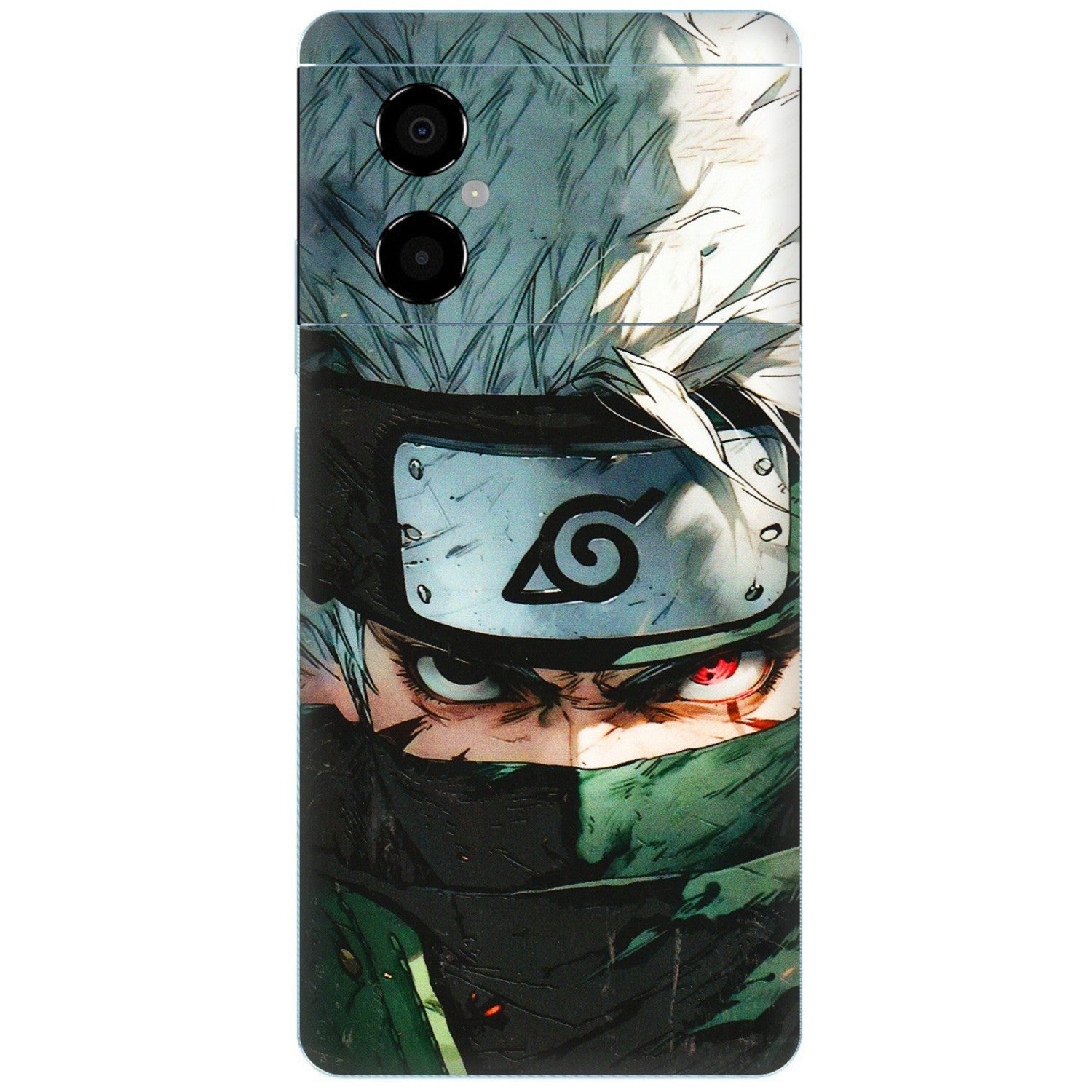POCO Phone Skins (All Models) - Kakashi Red Eye Focus - 3D Embossed Finish (L-227) Poco M4 (5G)