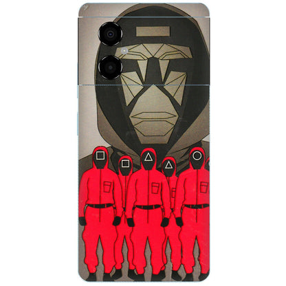 POCO Phone Skins (All Models) - Squid Game Hero - 3D Embossed Finish (L-245) Poco M4 (5G)