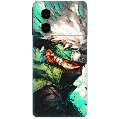 POCO Phone Skins (All Models) - Kakashi Side Profile - 3D Embossed Finish (L-249) Poco M4 (5G)