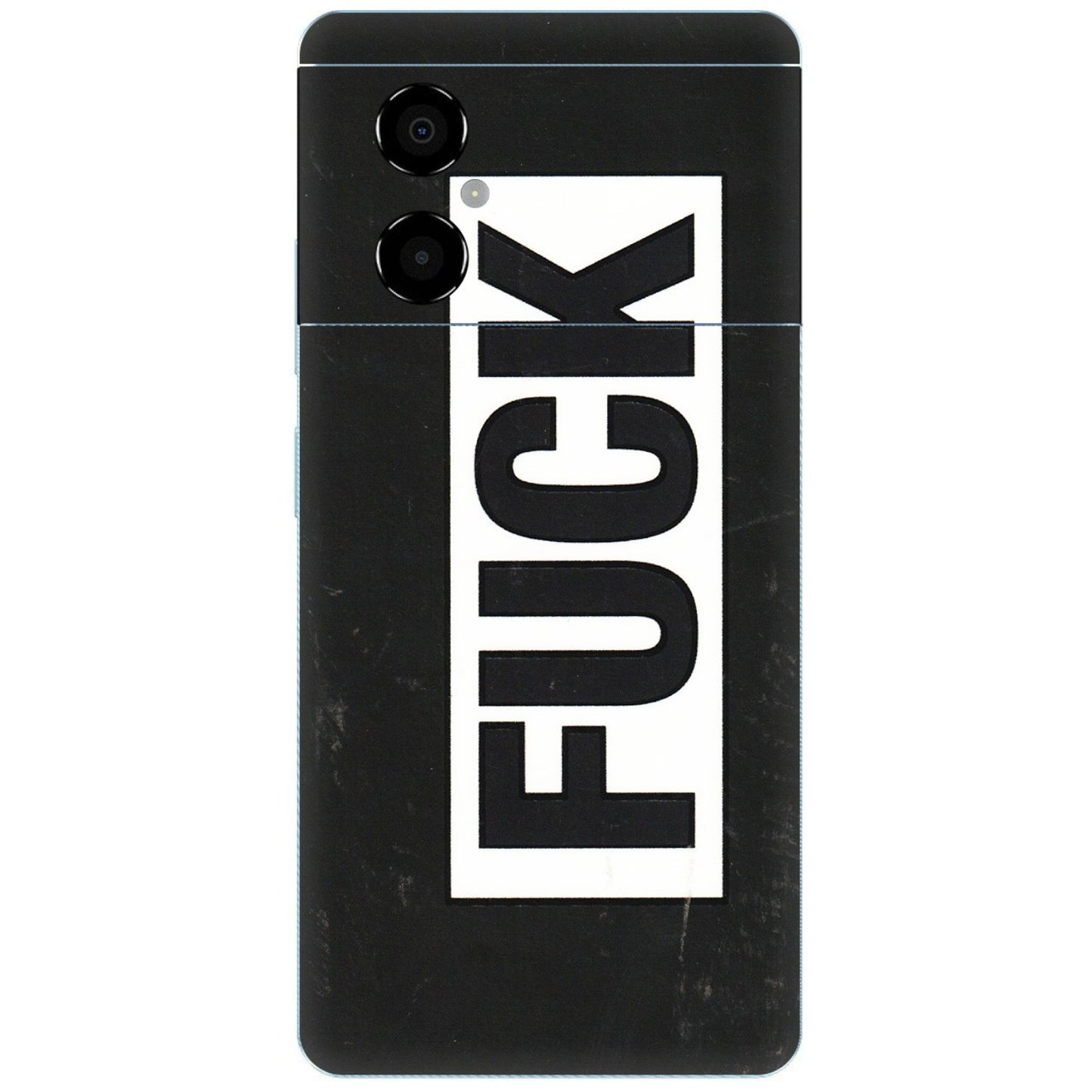 POCO Phone Skins (All Models) - The F Word - 3D Embossed Finish (L-255) Poco M4 (5G)
