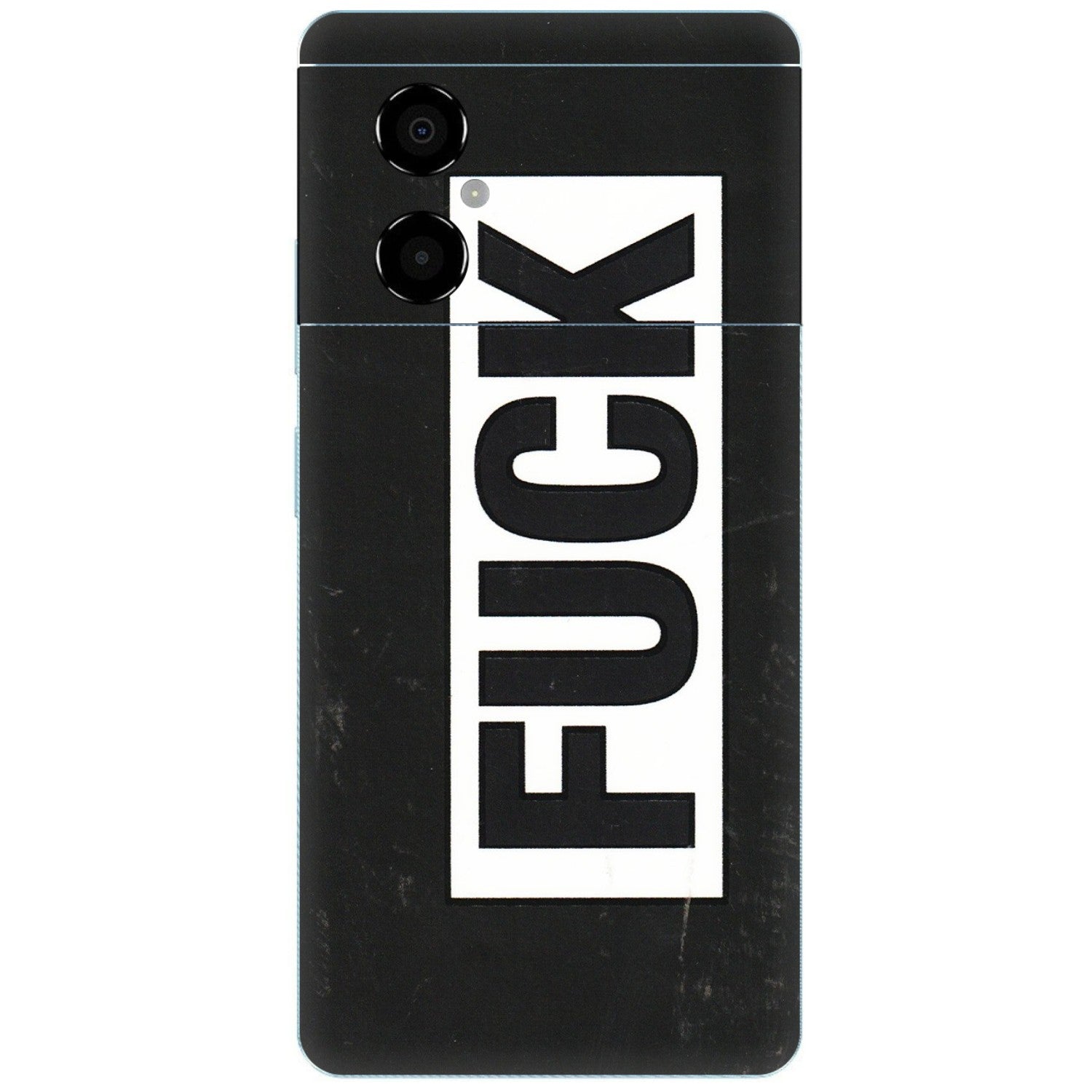 POCO Phone Skins (All Models) - The F Word - 3D Embossed Finish (L-255) Poco M4 (5G)