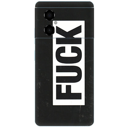 POCO Phone Skins (All Models) - The F Word - 3D Embossed Finish (L-255) Poco M4 (5G)