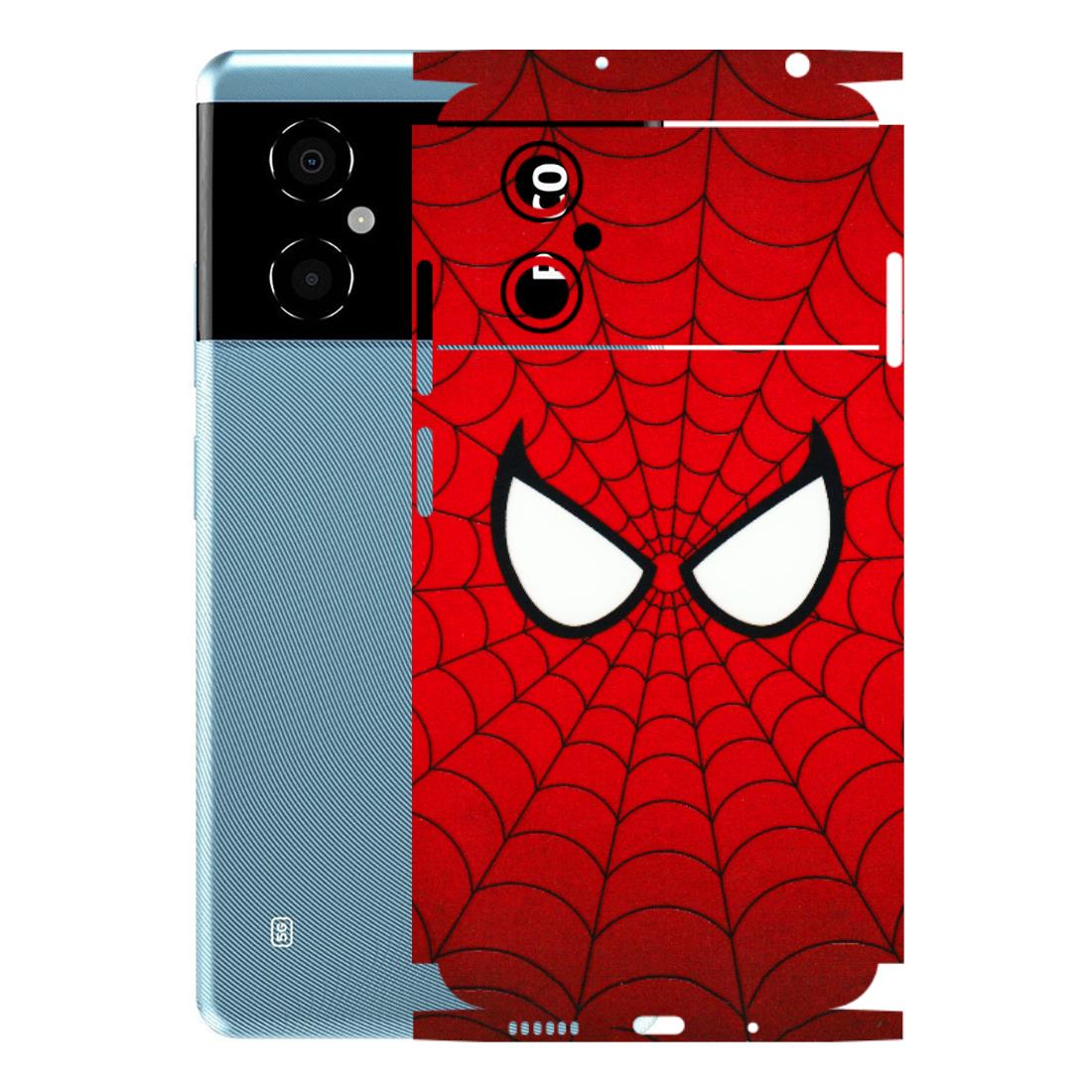 POCO Phone Skins (All Models) - Spidey Eyes - 3D Embossed Finish (L-257) Poco M4 (5G)
