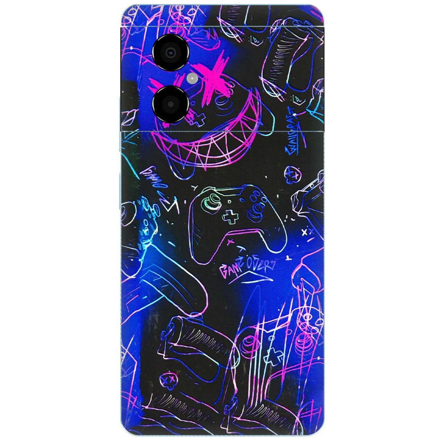 POCO Phone Skins (All Models) - Gamers Paradise - 3D Embossed Finish (L-258) Poco M4 (5G)