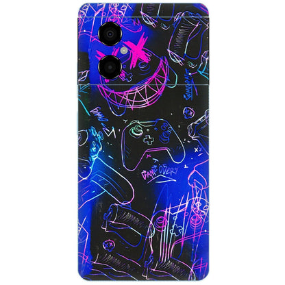 POCO Phone Skins (All Models) - Gamers Paradise - 3D Embossed Finish (L-258) Poco M4 (5G)