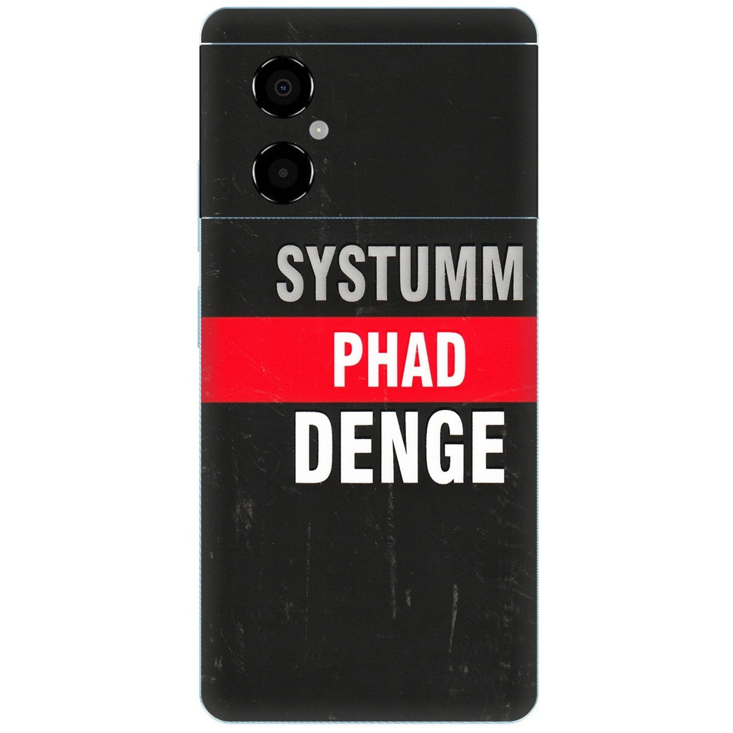 POCO Phone Skins (All Models) - Systumm Phad Denge - 3D Embossed Finish (L-278) Poco M4 (5G)