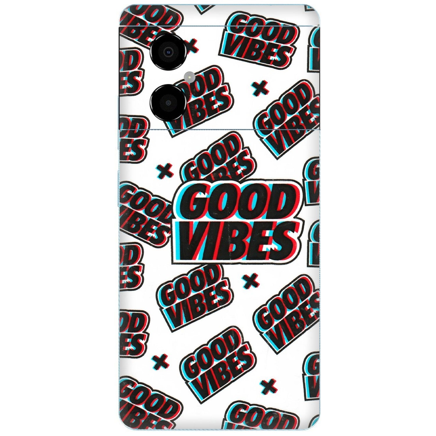 POCO Phone Skins (All Models) - Good Vibes - 3D Embossed Finish (L-282) Poco M4 (5G)