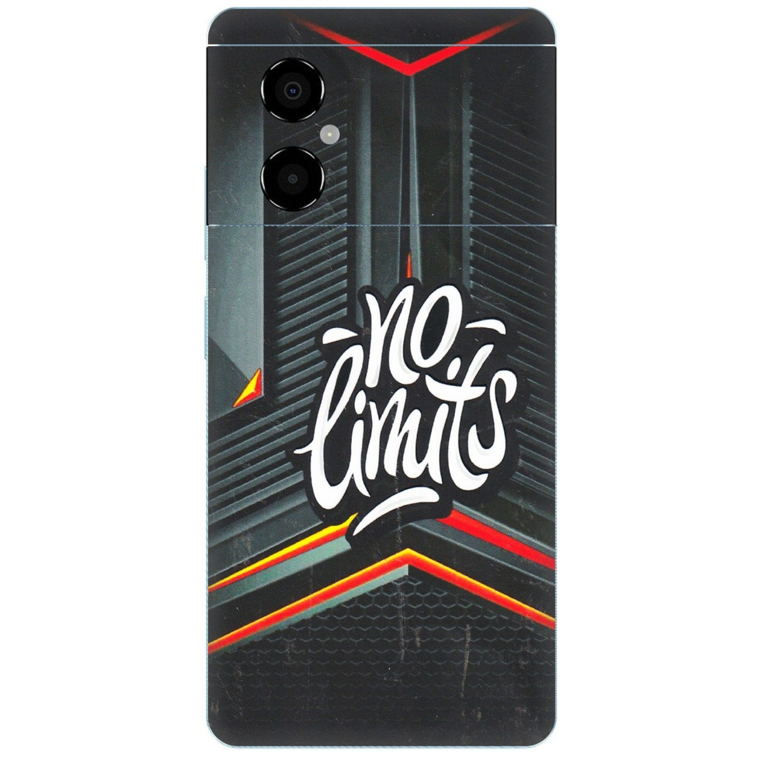 POCO Phone Skins (All Models) - No Limits - 3D Embossed Finish (L-286) Poco M4 (5G)