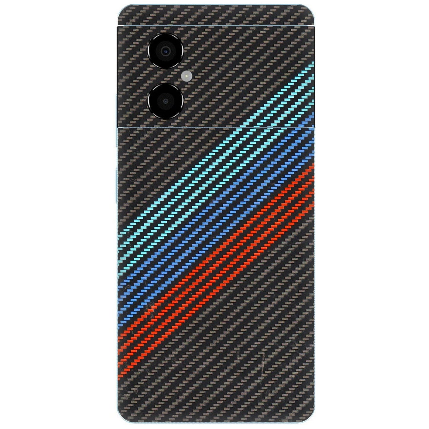POCO Phone Skins (All Models) - Carbon BM - 3D Embossed Finish (L-302) Poco M4 (5G)