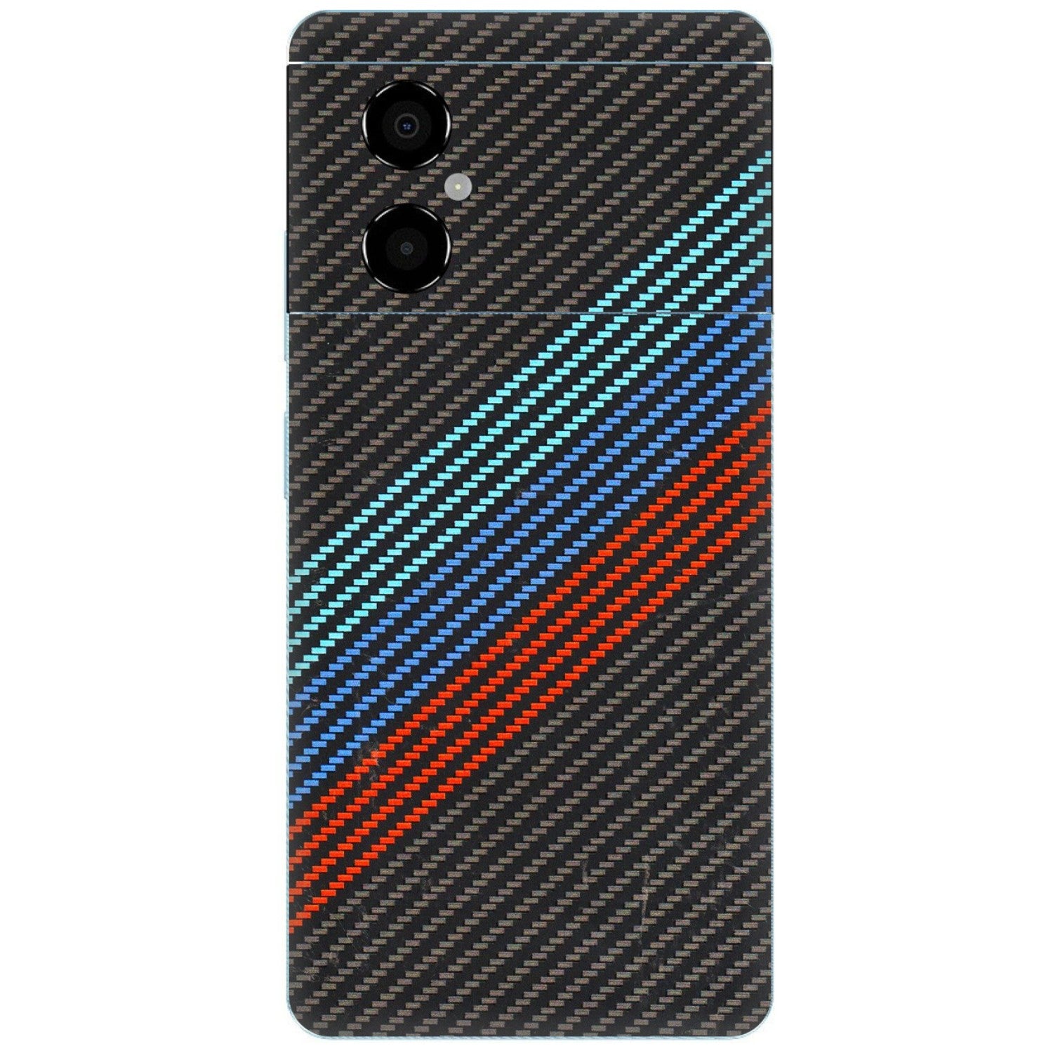 POCO Phone Skins (All Models) - Carbon BM - 3D Embossed Finish (L-302) Poco M4 (5G)