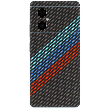 POCO Phone Skins (All Models) - Carbon BM - 3D Embossed Finish (L-302) Poco M4 (5G)