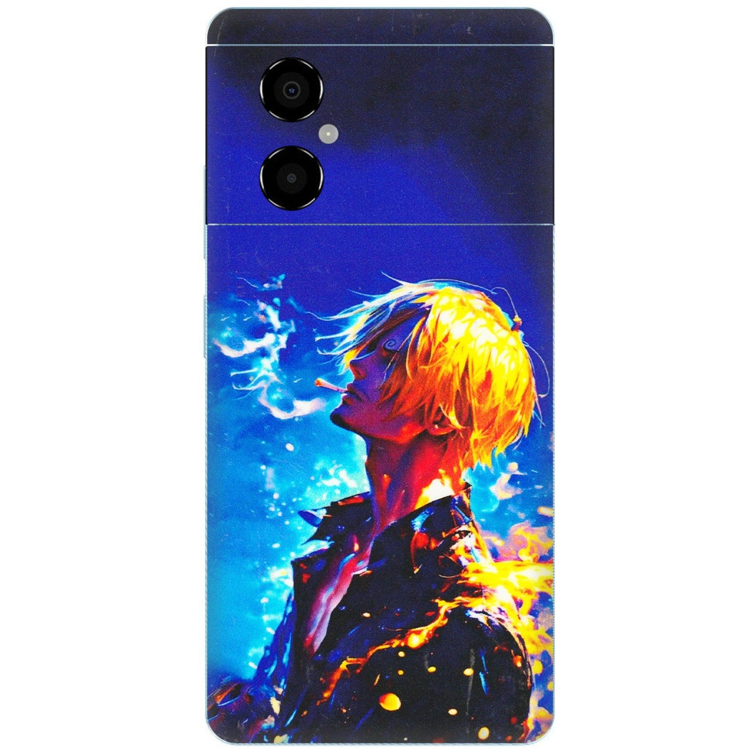 POCO Phone Skins (All Models) - Sanji Vinsmoke One Piece - 3D Embossed Finish (L-319) Poco M4 (5G)