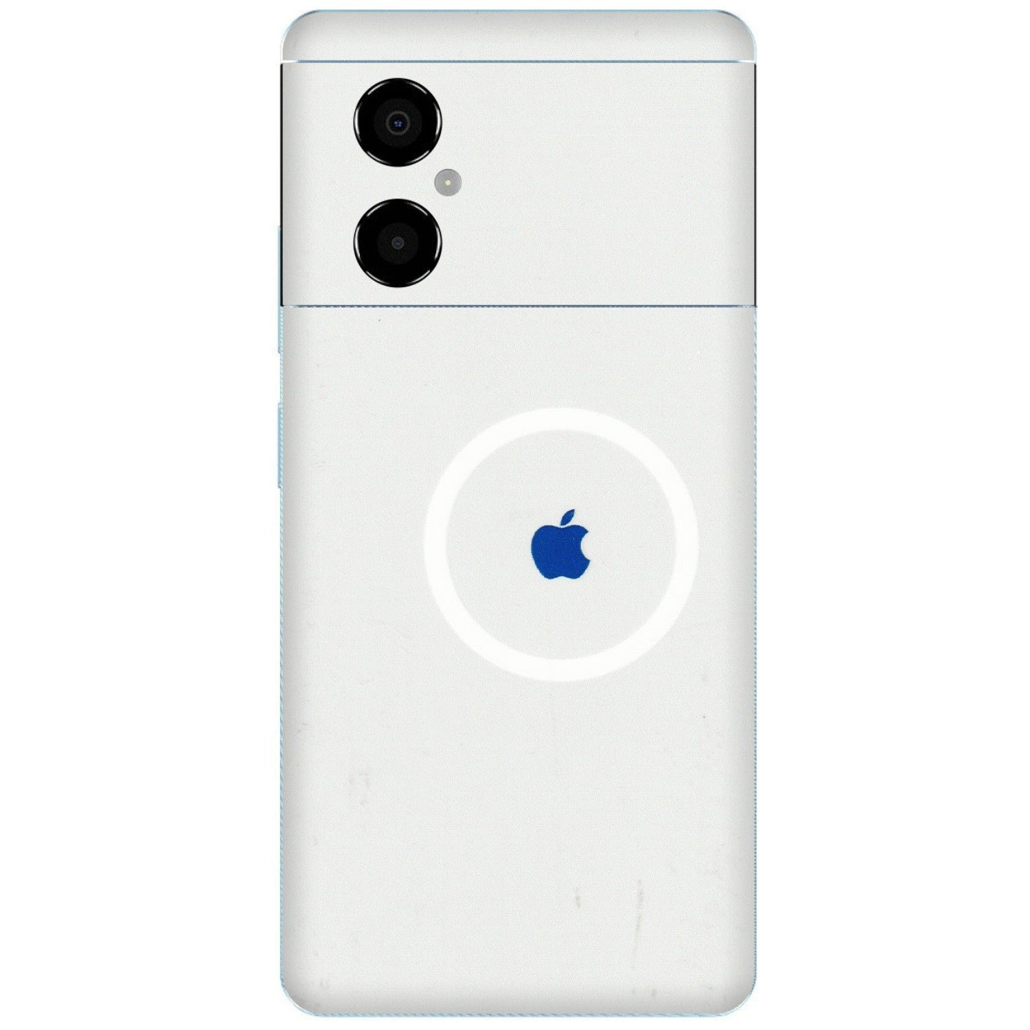 POCO Phone Skins (All Models) - iPhone Magsafe Logo - 3D Embossed Finish (L-320) Poco M4 (5G)