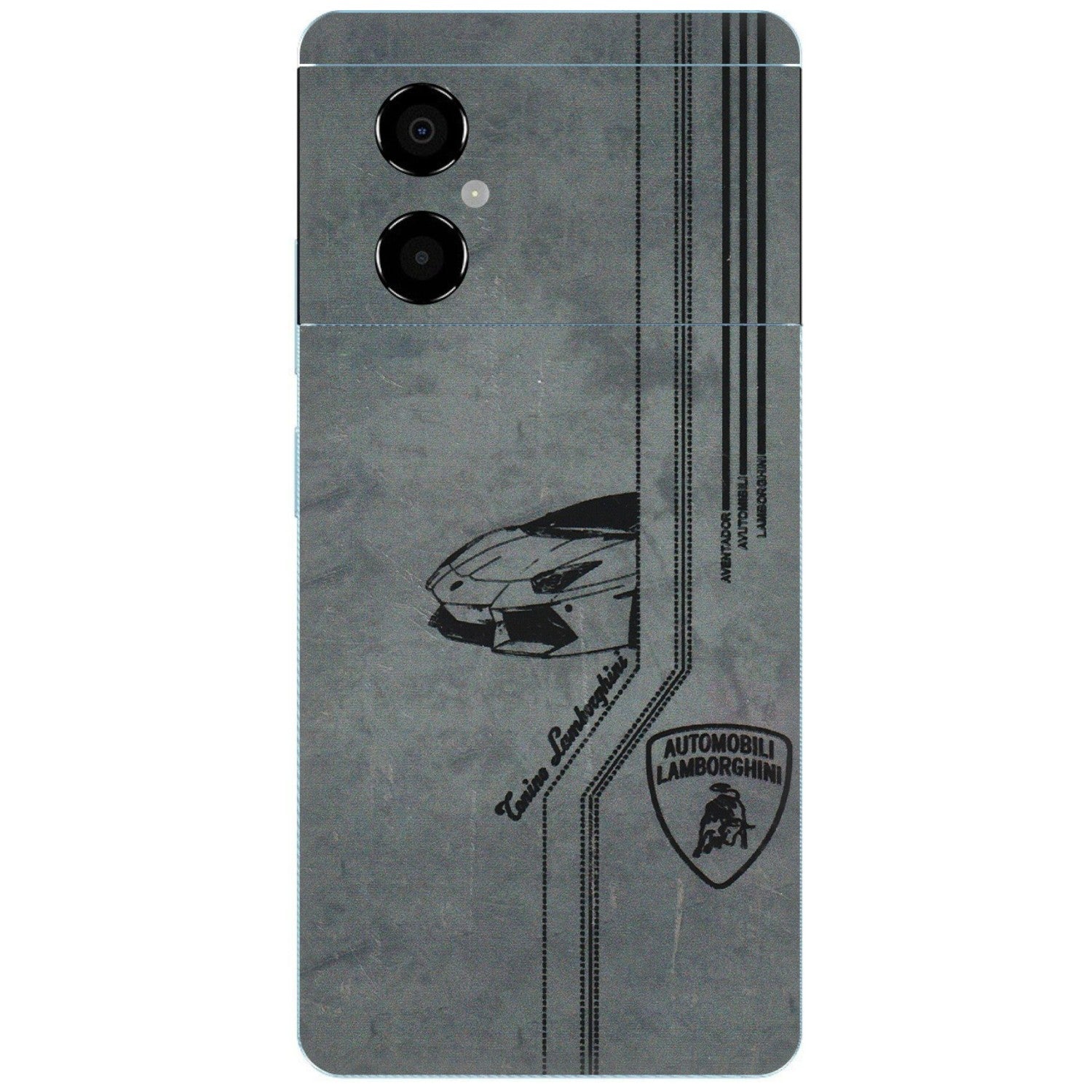 POCO Phone Skins (All Models) - New Lamborgini Aventador - 3D Embossed Finish (L-321) Poco M4 (5G)