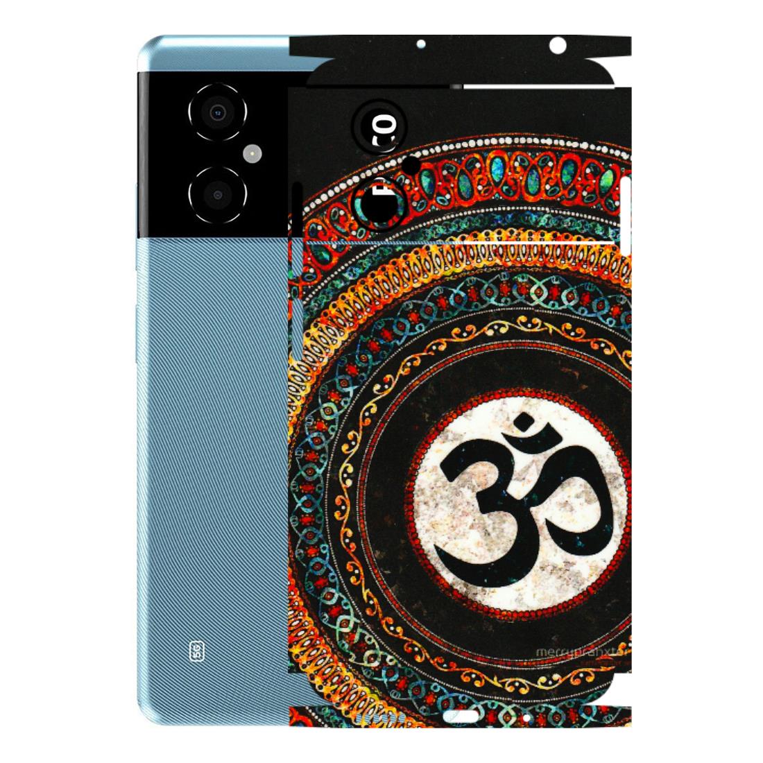 POCO Phone Skins (All Models) - Aum Chant Abstract - 3D Embossed Finish (L-42) Poco M4 (5G)