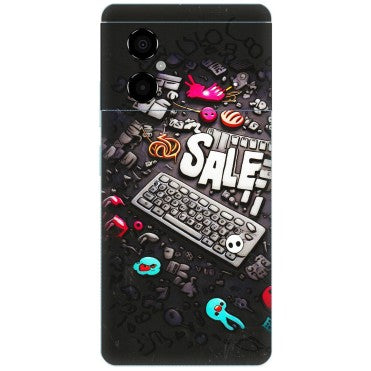 POCO Phone Skins (All Models) - Gadgets Sale - 3D Embossed Finish (L-50) Poco M4 (5G)