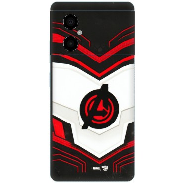 POCO Phone Skins (All Models) - Avengers Logo - 3D Embossed Finish (L-55) Poco M4 (5G)