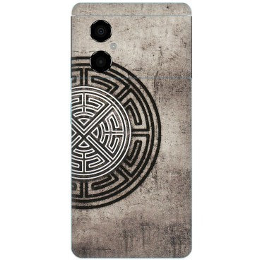 POCO Phone Skins (All Models) - Mysterious Circular Design - 3D Embossed Finish (L-63) Poco M4 (5G)