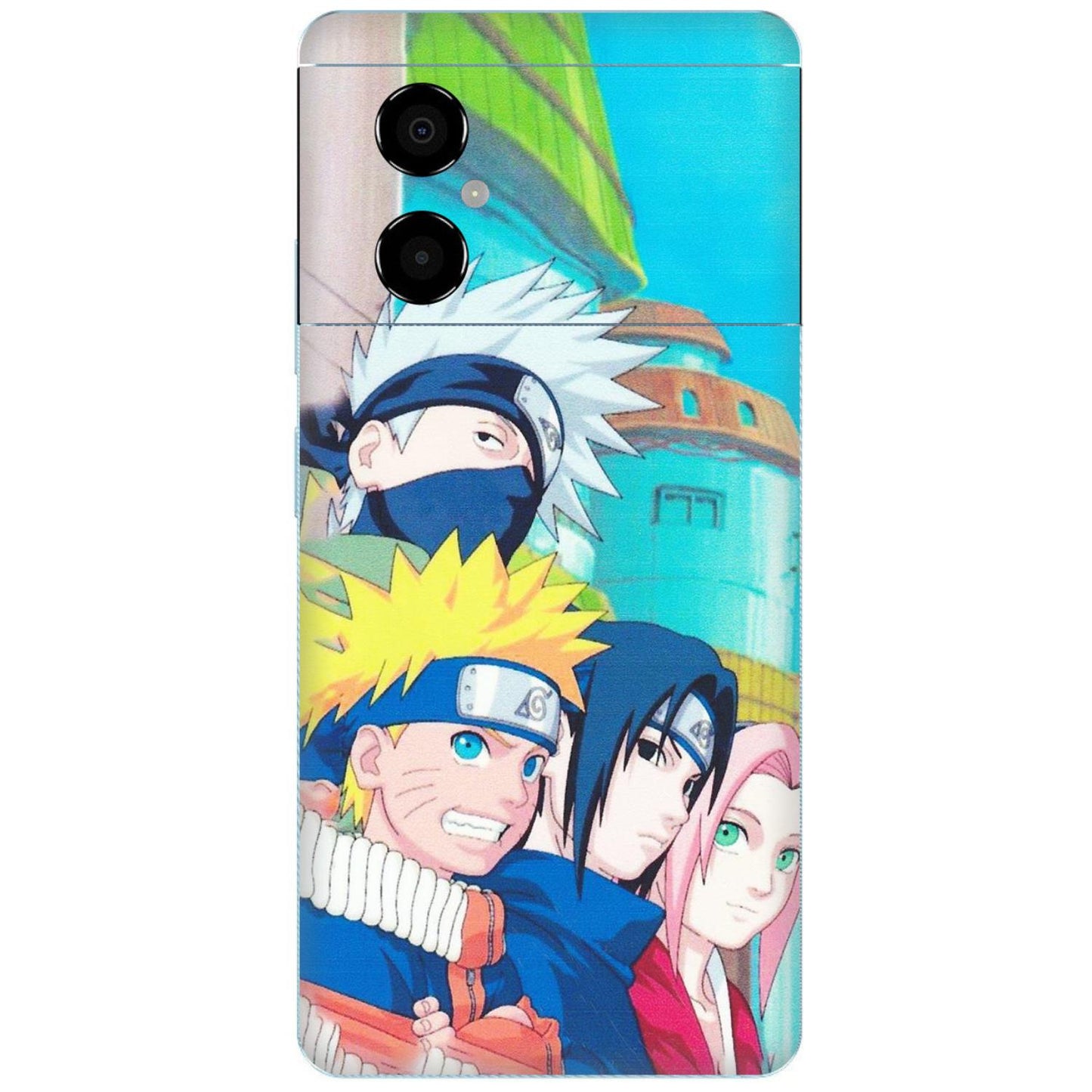 POCO Phone Skins (All Models) - Team Minato And Kakashi - Matte Finish (M-101) Poco M4 (5G)