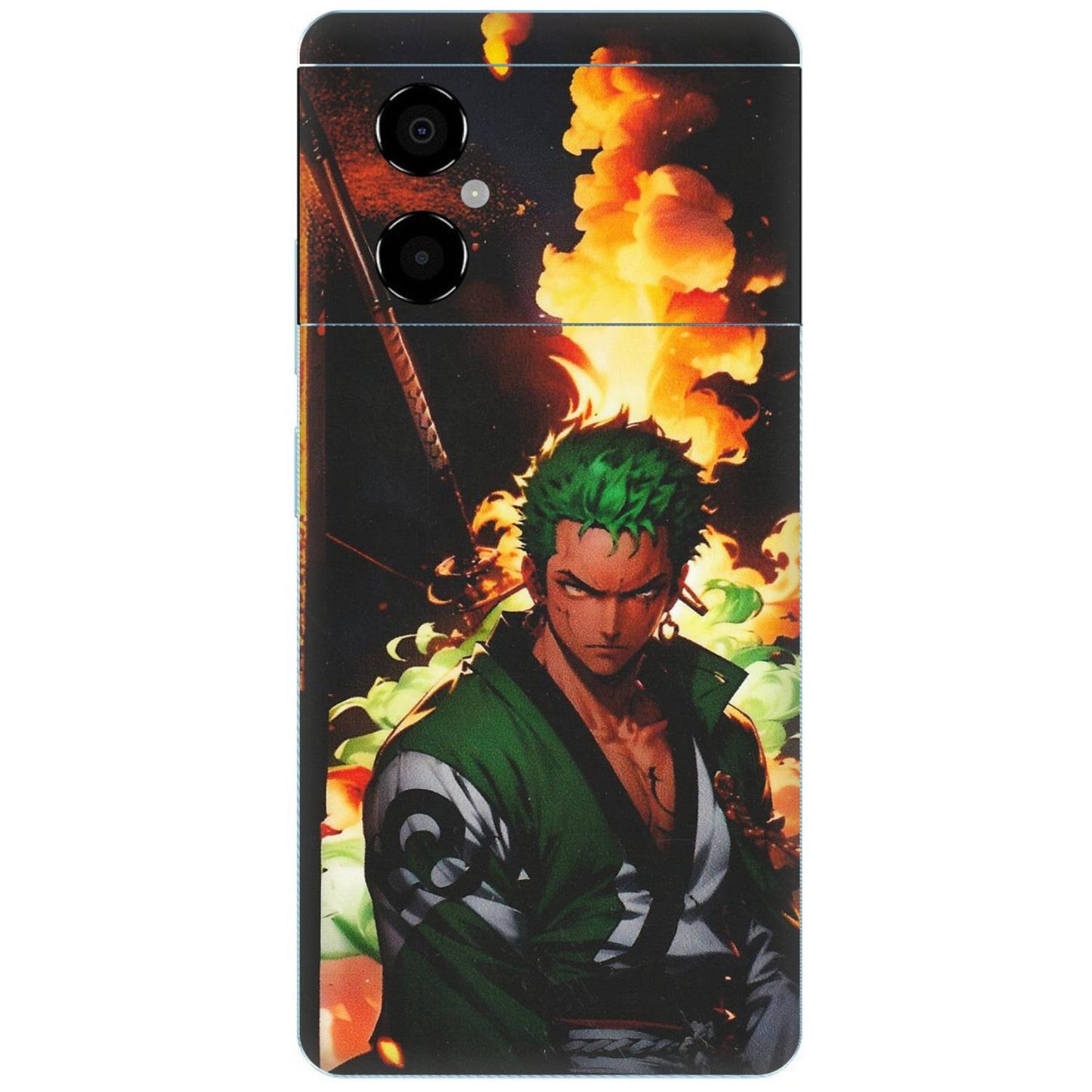 POCO Phone Skins (All Models) - Roronoa Zoro - Matte Finish (M-102) Poco M4 (5G)