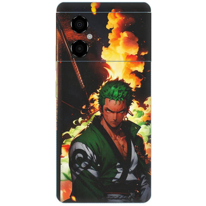POCO Phone Skins (All Models) - Roronoa Zoro - Matte Finish (M-102) Poco M4 (5G)