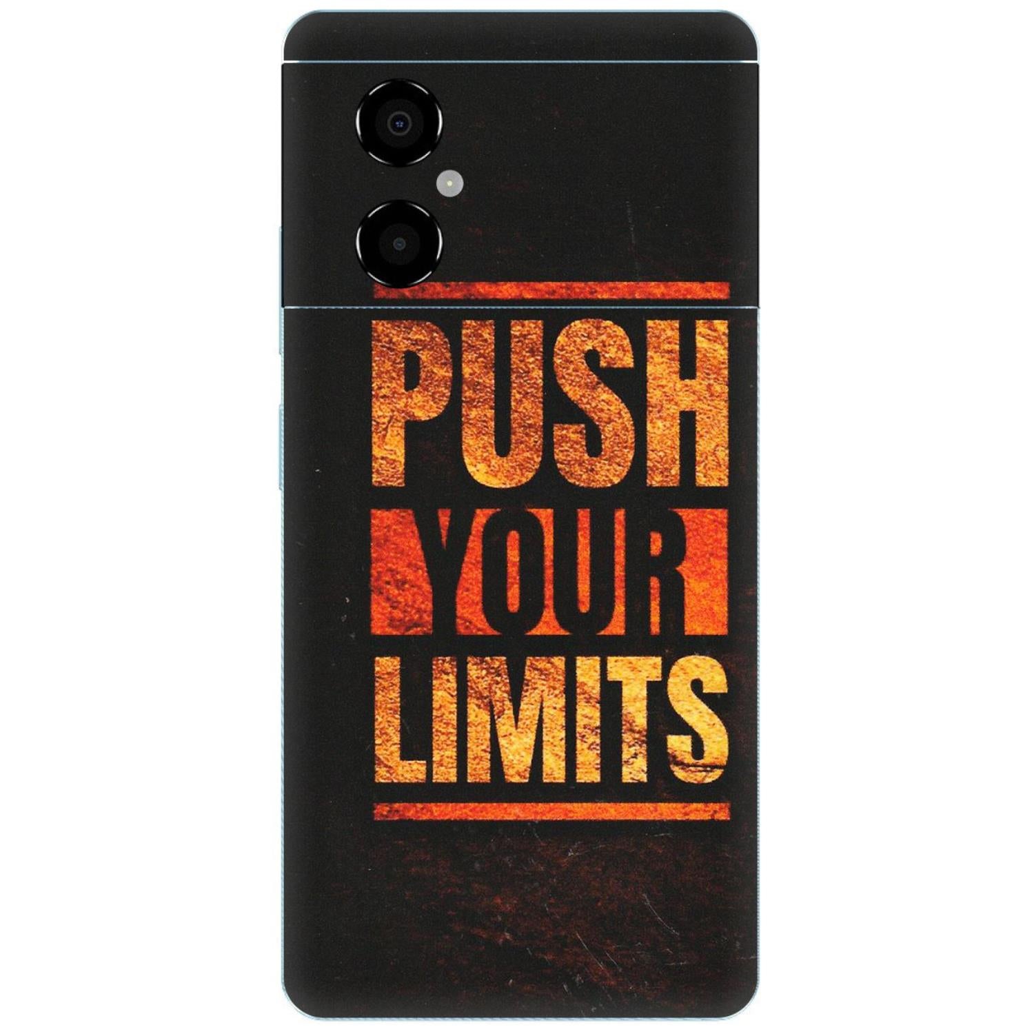 POCO Phone Skins (All Models) - Push Your Limits - Matte Finish (M-118) Poco M4 (5G)