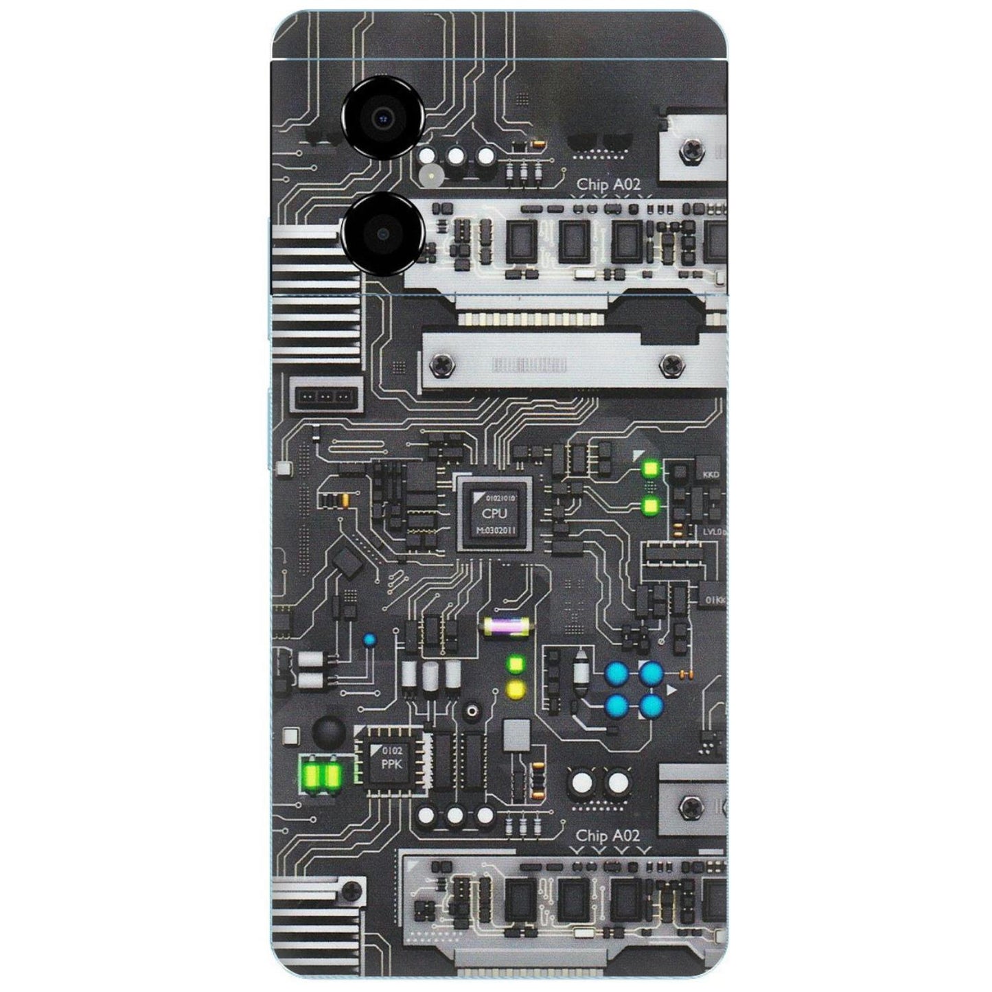 POCO Phone Skins (All Models) - Motherboard Internals - Matte Finish (M-135) Poco M4 (5G)