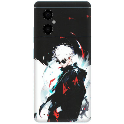 POCO Phone Skins (All Models) - Gojo Powerful Charater Kaisen Anime - Matte Finish (M-144) Poco M4 (5G)