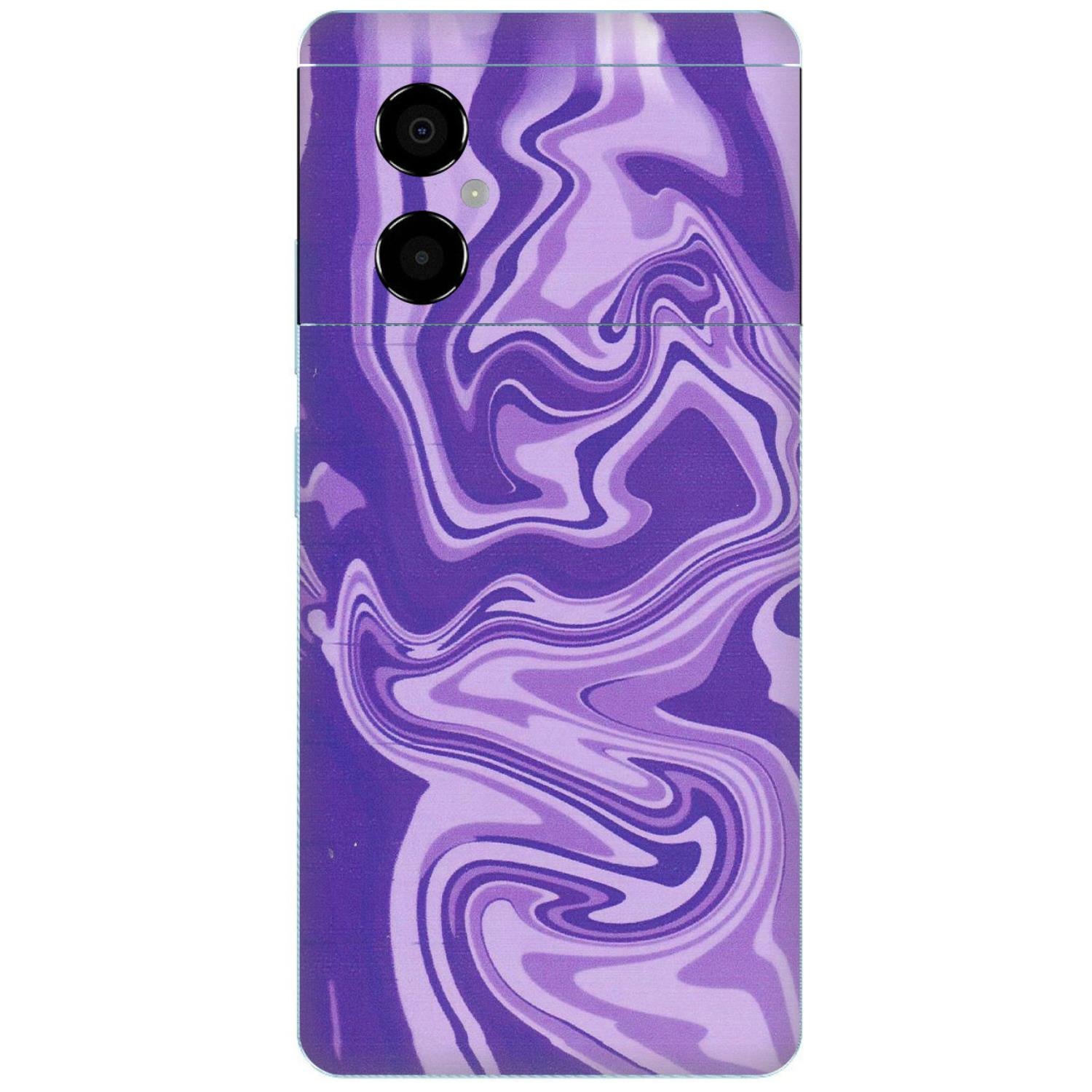 POCO Phone Skins (All Models) - Hazy Purple Nights - Matte Finish (M-14) Poco M4 (5G)