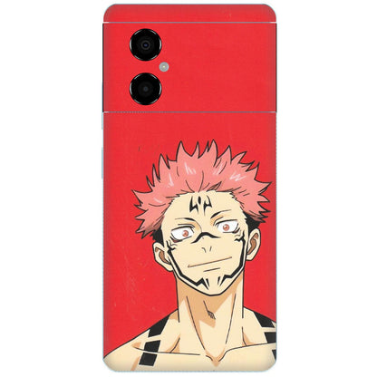 POCO Phone Skins (All Models) - Ryomen Sukuna Fun Anime - Matte Finish (M-153) Poco M4 (5G)