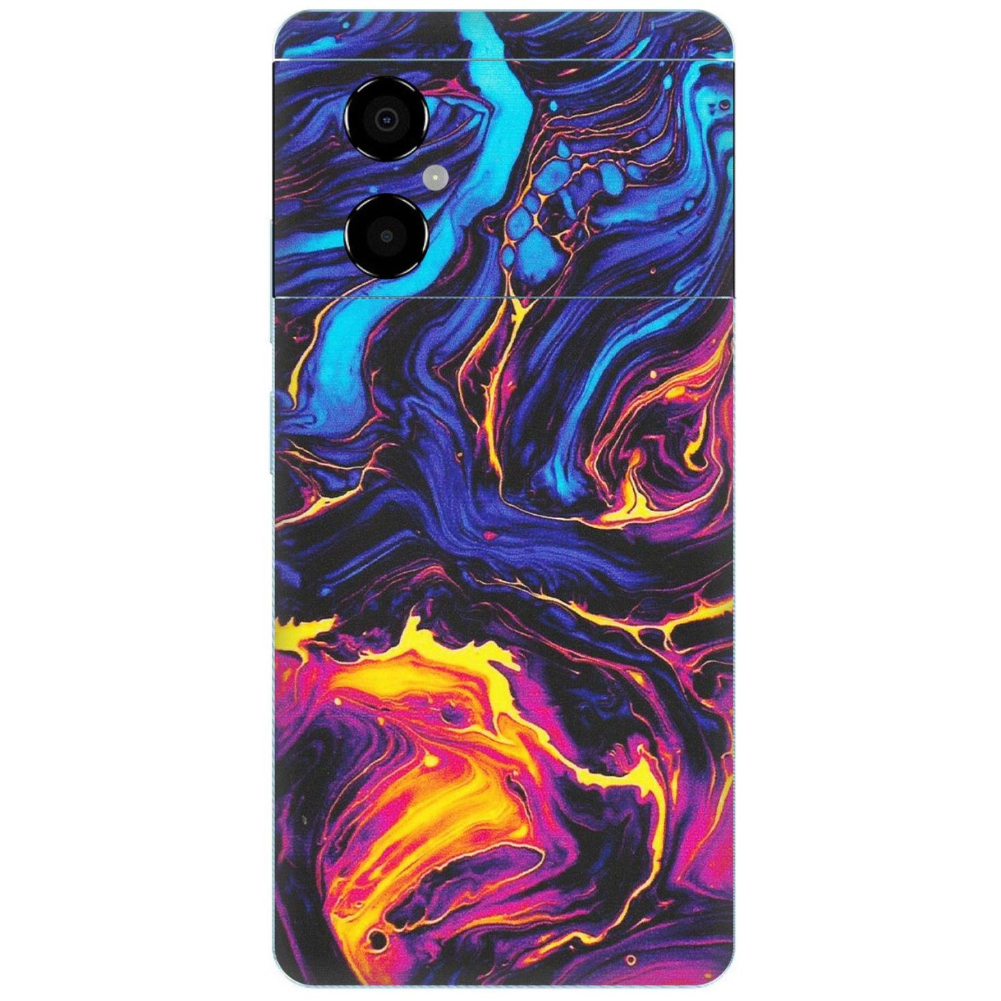 POCO Phone Skins (All Models) - Abstract Paint Classy - Matte Finish (M-15) Poco M4 (5G)