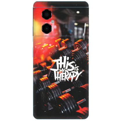POCO Phone Skins (All Models) - GYM Lover Therapy - Matte Finish (M-160) Poco M4 (5G)