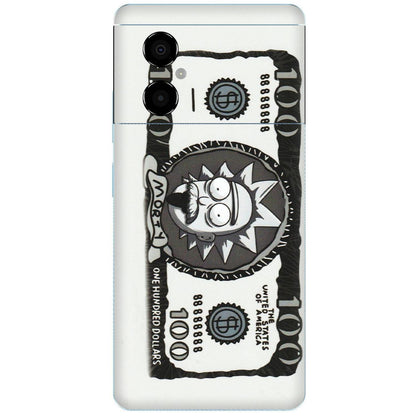 POCO Phone Skins (All Models) - Rick And Morty Hundred Dollar Anime - Matte Finish (M-161) Poco M4 (5G)