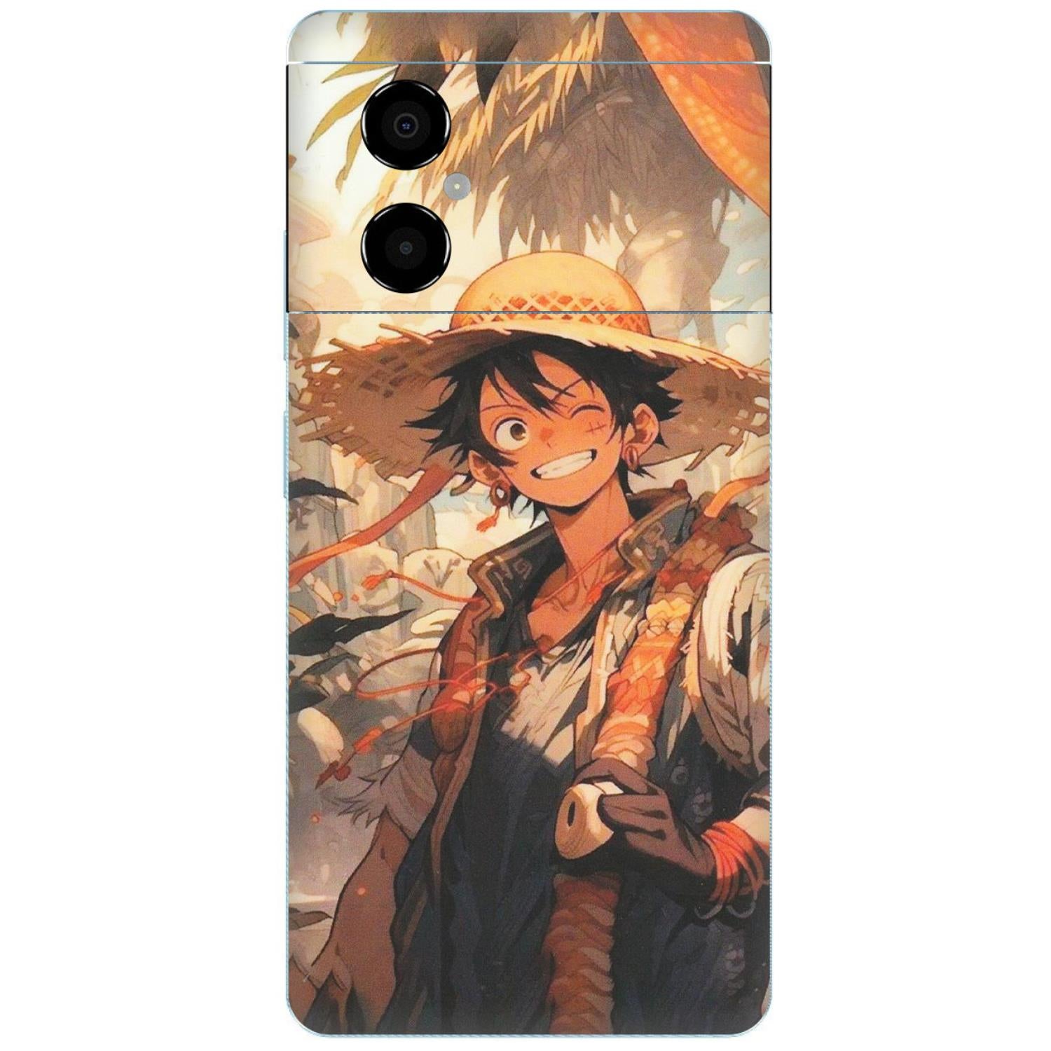 POCO Phone Skins (All Models) - Anime Character Smile - Matte Finish (M-33) Poco M4 (5G)