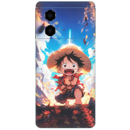 POCO Phone Skins (All Models) - Toon One Piece Cute Character - Matte Finish (M-35) Poco M4 (5G)
