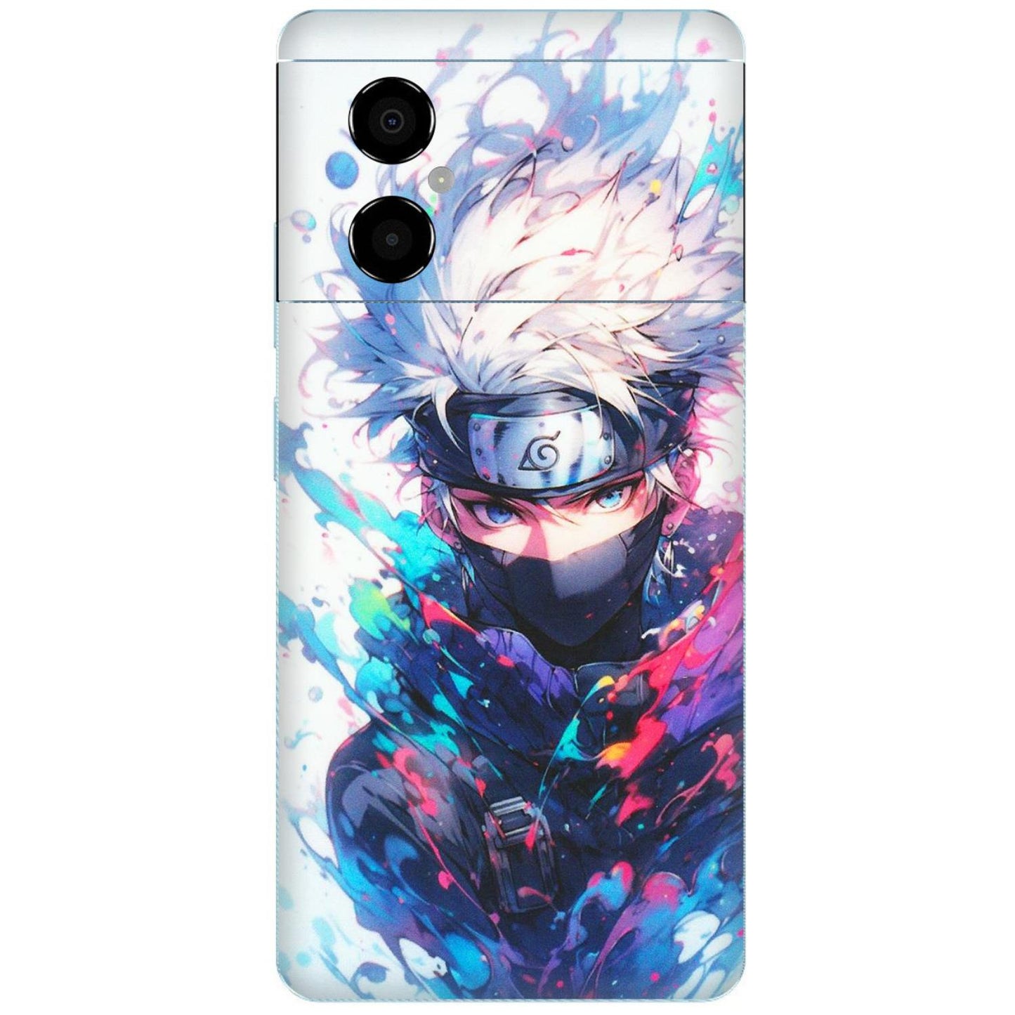 POCO Phone Skins (All Models) - Naruto Face Mask - Matte Finish (M-03) Poco M4 (5G)