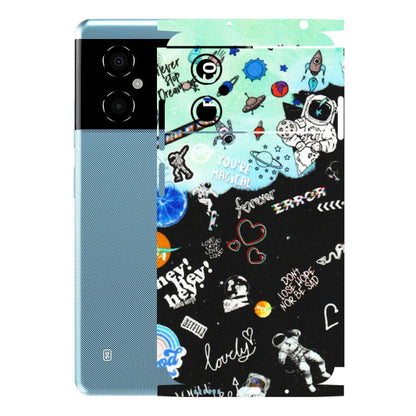 POCO Phone Skins (All Models) - Living In A Space Dream - Matte Finish (M-46) Poco M4 (5G)