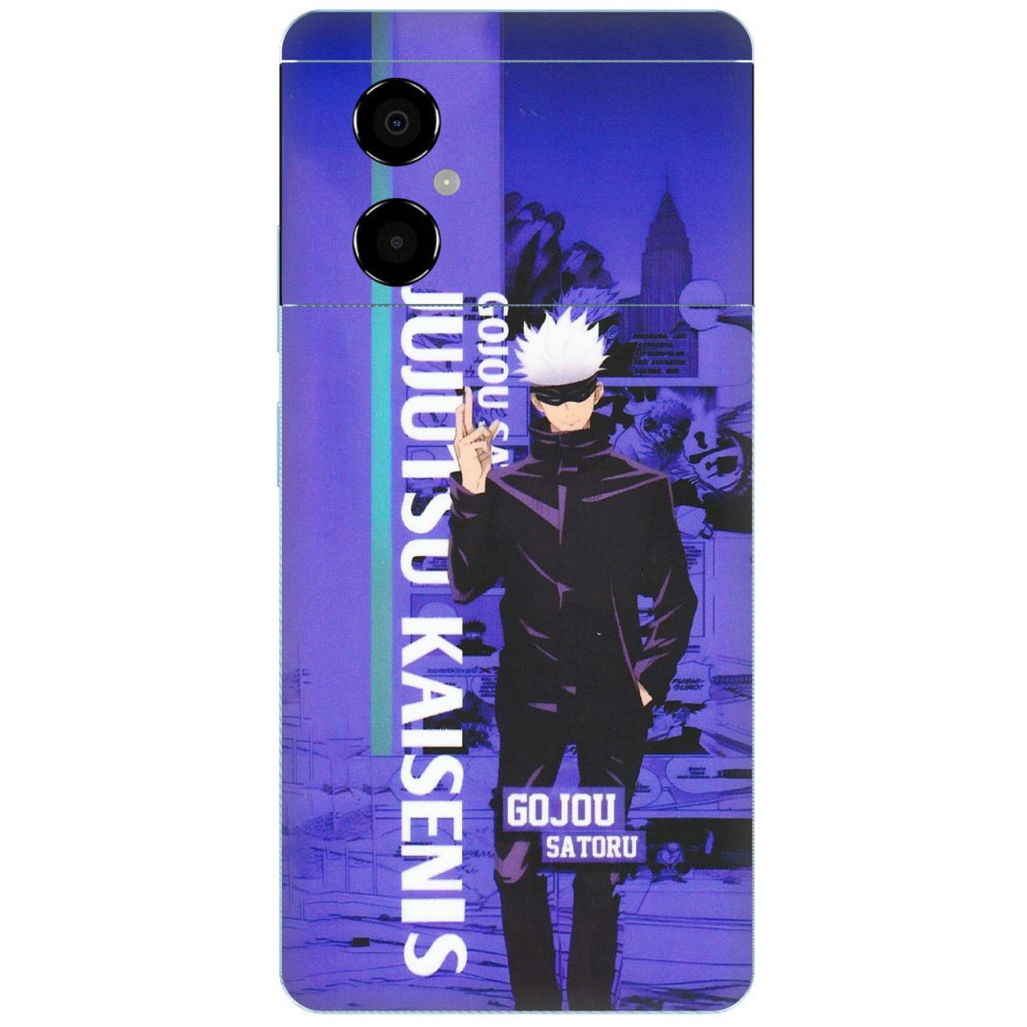 POCO Phone Skins (All Models) - Jujutsu Kaisen Gojo - Matte Finish (M-05) Poco M4 (5G)