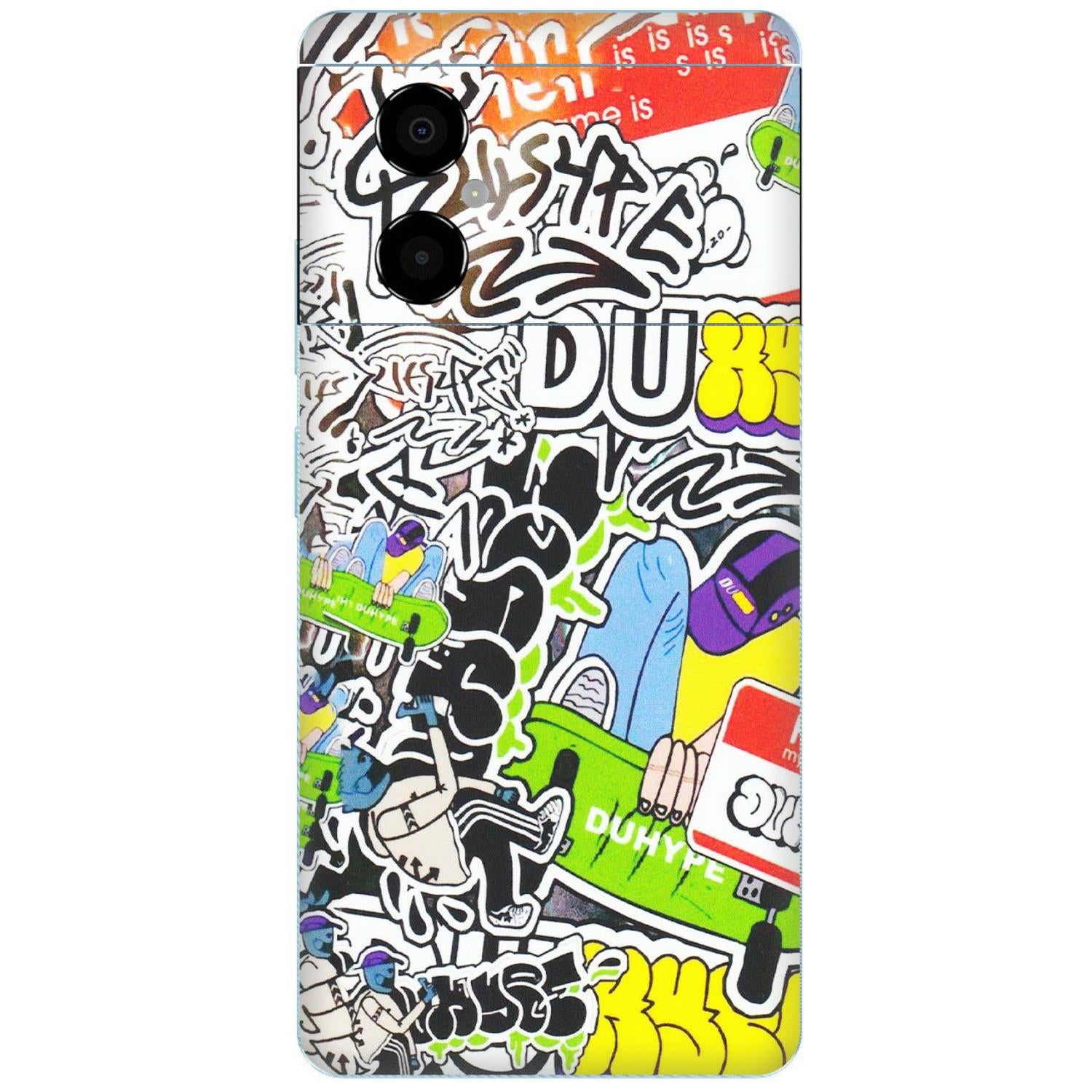 POCO Phone Skins (All Models) - Dope Graffiti - Matte Finish (M-61) Poco M4 (5G)