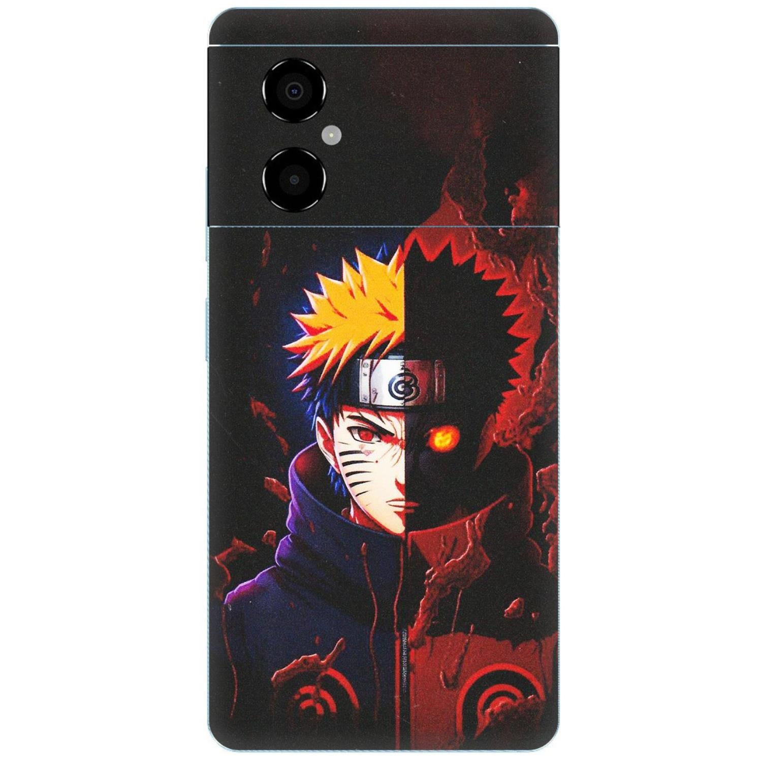 POCO Phone Skins (All Models) - Naruto X Evil - Matte Finish (M-70) Poco M4 (5G)