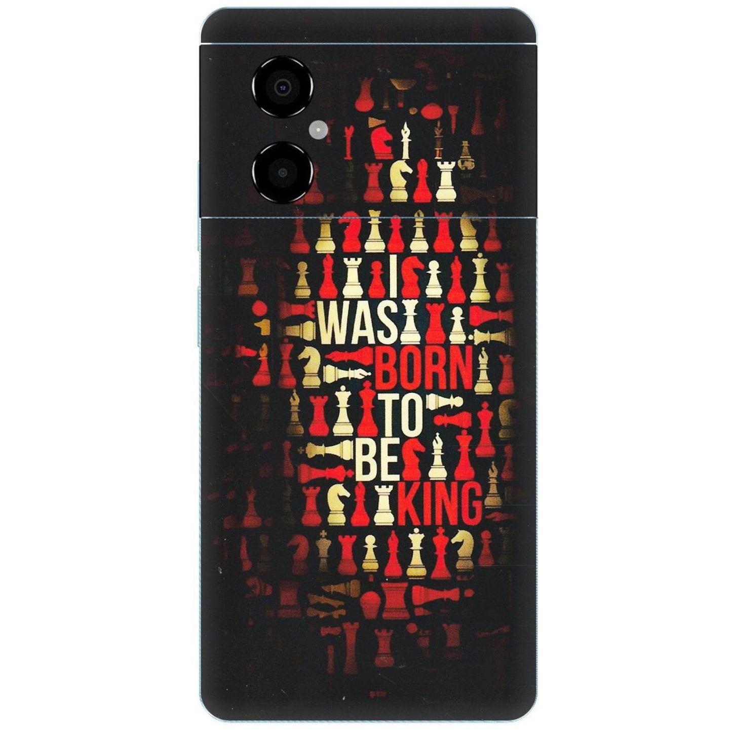 POCO Phone Skins (All Models) - Born To Be King - Matte Finish (M-73) Poco M4 (5G)